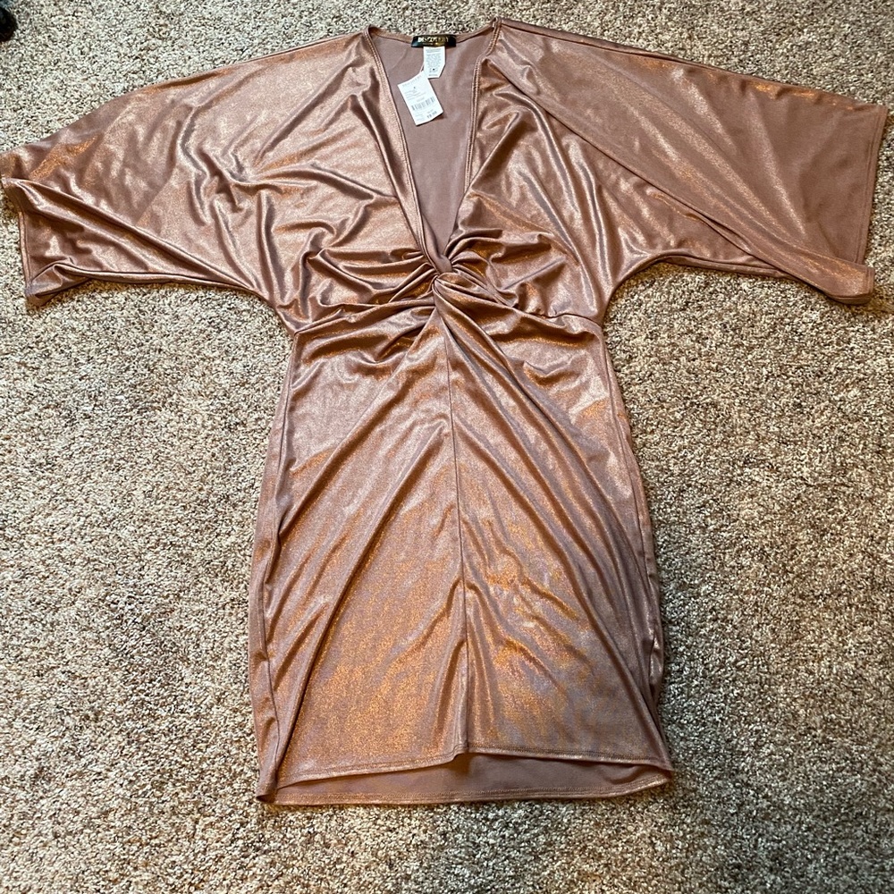 Light pink mini dress